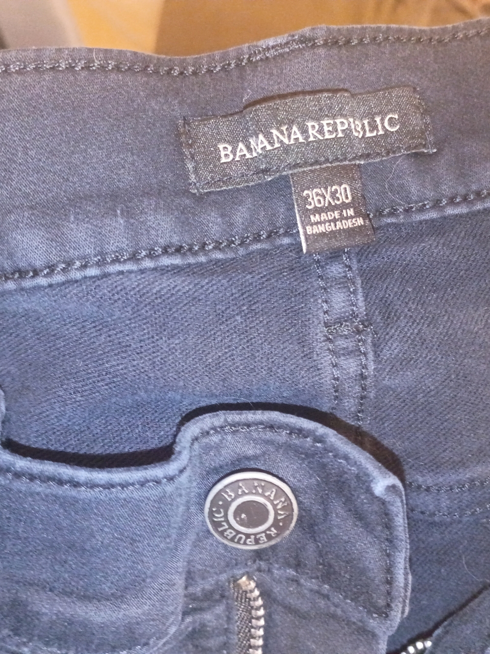 Banana Republic Men’s Navy Jeans - Modern Slim Fit